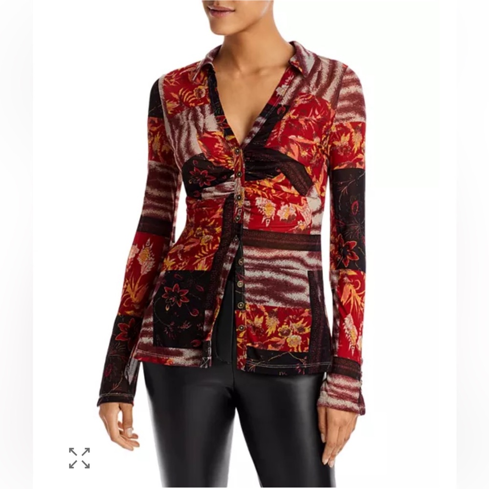 Free People Lucky Shirtee size XS